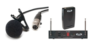 CAD WX1210LAVVHF Wirelss Bodypack Lavalier Microphone System