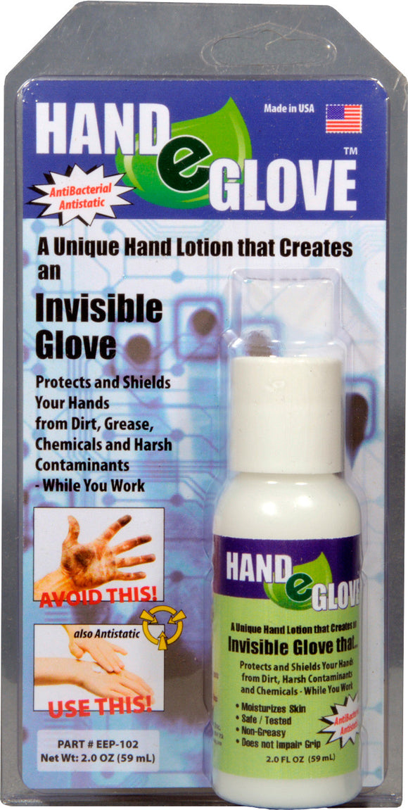 CAIG Laboratories EEP-102 HAND-E-GLOVE Protective Lotion - 2 Oz