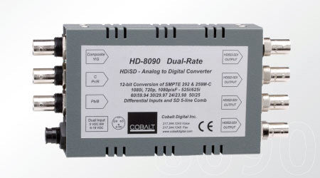 Cobalt 8090 HD/SD 12-bit Analog to Digital Converter with Power Supply