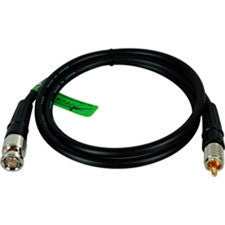 Canare LV-61S Flexible BNC to RCA Video Cable 18-Inches (10 Colors)