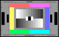 DSC Labs CBGS 40" by 24" Maxi ColorBar/GrayScale Chart