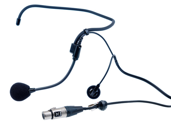 Clear-Com CC-27 Single Ear Wraparound Headset 4pin XLR