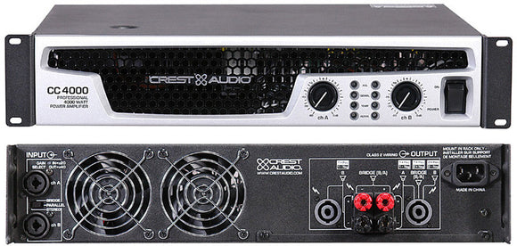 Crest Audio CC Series Amplifiers CC4000