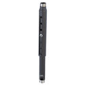 Chief CMS1012 10-12 Foot Adjustable Extension Column - Black