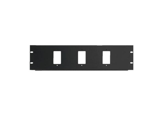 Chief DCR-3X6 3U Rack Panel for 6 Decora Devices