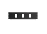 Chief DCR-3X4 3U Rack Panel for 4 Decora Devices