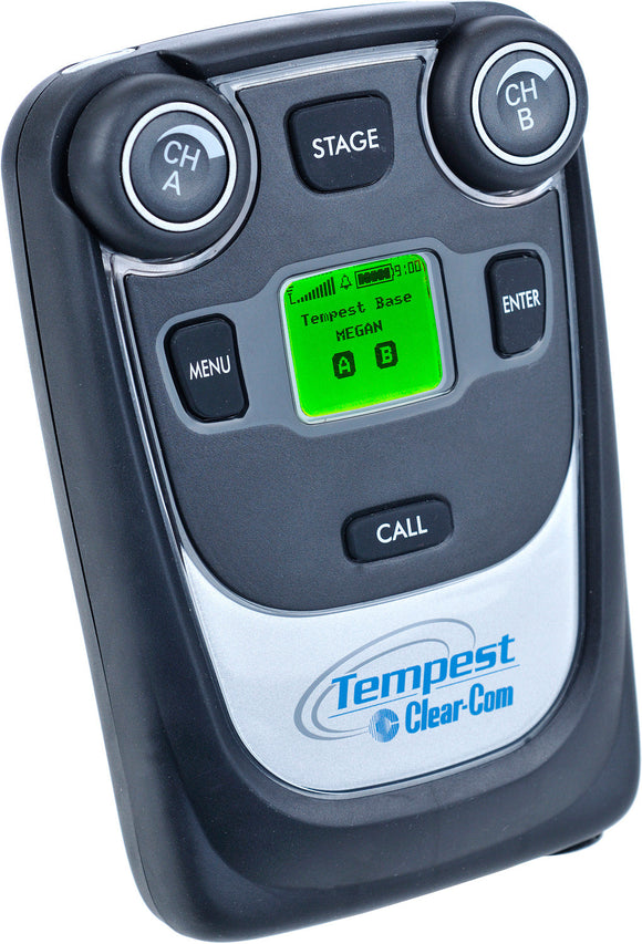 Clear-Com CP-222 Tempest2400 2-Channel Beltstation