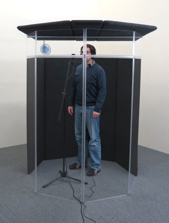 Buy Clearsonic IPFD IsoPac F Dark Gray Meidum Vocal Booth CLS-IPFD