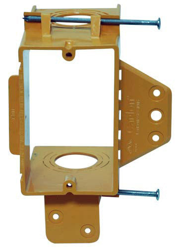 Carlon SC100A Single-Gang Low Voltage New Work Bracket