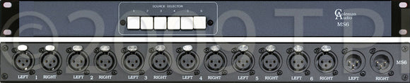 Coleman Stereo Monitor Switcher 6 Balanced Inputs