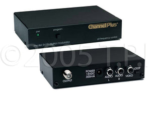 Triple modulator with 3 inputs- CATV 65-125 and UHF 14-64