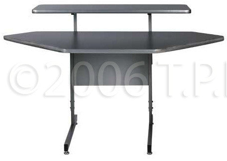 Raxxess CRND-B Large Corner Desk - Ebony