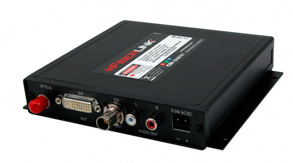 CSI 3355-B7S 3G/HD-SDI to DVI 1310nm Receiver - Box ST