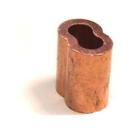 Fehr Brothers CSL062X100 1/16 Copper Swage Sleeves (100 Pk)