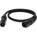 Core SWX HLX-SPXLR 3pin XLR Cable to 4pin XLR Cable for Helix Skypanel Brackets ONLY