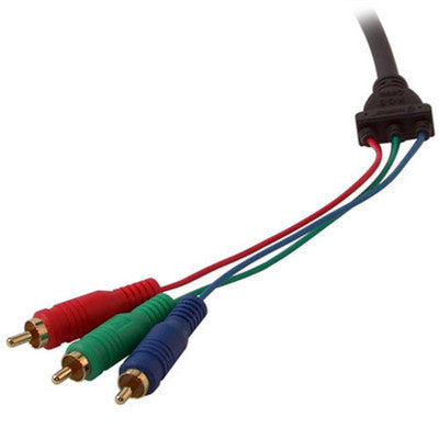 Ultima HD15 Male to RCA HDTV Component Video Breakout Cable 50FT