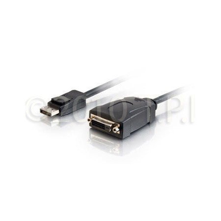 Cables to Go 54131 8in DisplayPort 1.1 Male to DVI-D Female Adapter Cable