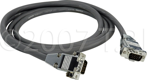 15-Pin Hi-Density Male to Male VGA Cable 125FT