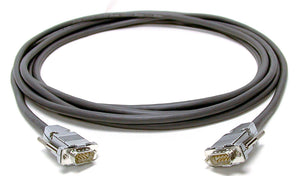 Sony RCC-G Equivalent 9-Pin Male to Male RS-422 Control Cable 7FT