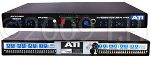 ATI Audio DA2016-1 Dual 1X8 DA Metered +22dBm Transformer Output