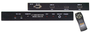 Digital Extender HDMI 1.3 4X1 Switcher with RS232 Control Port