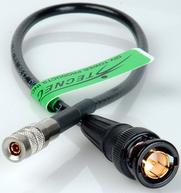 3G SDI DIN1.0/2.3 to BNC Video Adapter Cable with Belden 1855A 25FT