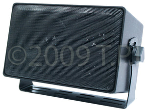 Speco Weather-Resistant 3-Way Speaker with Transformer BLACK