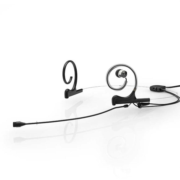 DPA FIO66B00-2-IE1-B d:fine 66 In-Ear Broadcast Headset - Black 110mm Omni Boom MicroDot