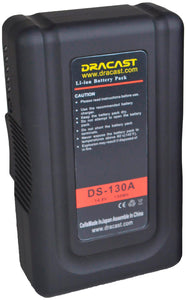 Dracast DR-130A 130A Anton Bauer/Gold Mount Battery