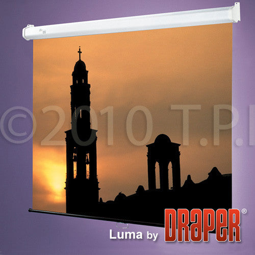 Draper 207010 69x92 Inch 4:3 NTSC Video Format Matt White Luma Screen