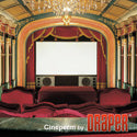 Draper 250022 92 Inch 16:9 Cineperm Fixed Projection Screen - Matt White