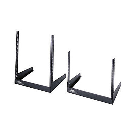 12 Space Desktop Rail Rack