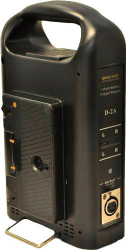 Dracast CH-2A Dual Anton Bauer/Gold Mount Battery Charger