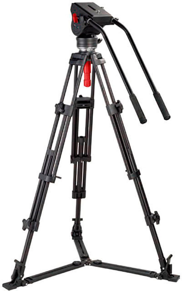 Dracast DVT-PRO-2 Tripod with Fluid Head - Spreader - Quick Release