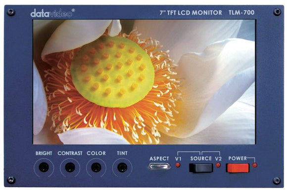 Datavideo TLM-700 7in TFT Dual Analog Input LCD Monitor