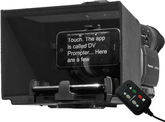 Datavideo TP-100 Teleprompter for SmartPhones with Hood & Starter Rings