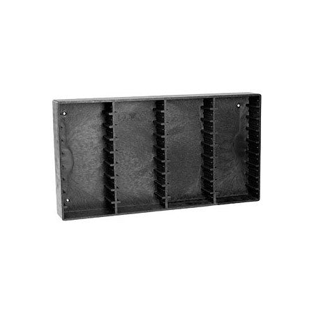 Datrax storage rack holds 36 Small DVCam tapes