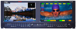 Wohler DVM-4290 Dual 9 Inch 3G/HD/SD-SDI Monitor