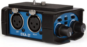 Beachtek DXA-2T Universal Dual XLR Camcorder Adapter