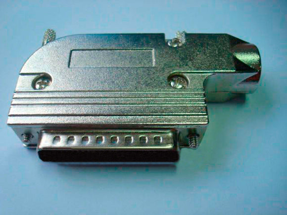 Right Angle Metal Hood for 25-Pin D-Sub Connectors