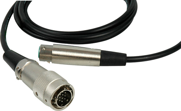 14-Pin-M to 4-Pin XLR-F Sony CCQX Coiled Power Cable 6FT