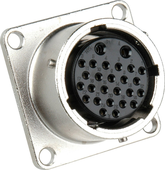 Hirose EIAJ Circular 26 Pin Female Chassis Mount Connector