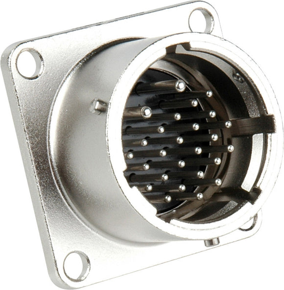 Hirose EIAJ Circular 26 Pin Male Chassis Mount Connector