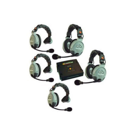 Eartec Comstar XT-5 Complete 5 Person System