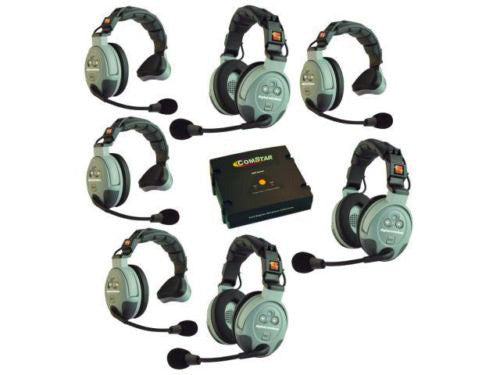 Eartec Comstar XT-7 Complete 7 Person System