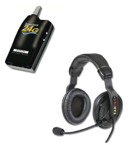 Eartec SLT24G2PD Simultalk 24G-2 Series - 2 Radios w/Proline Double Headsets