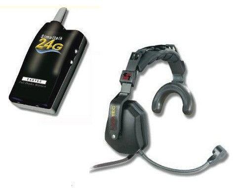 Eartec SLT24G4US 4 Radios with Ultra Single Headsets