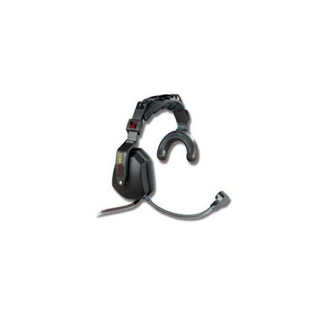 Eartec Single Muff Headset with 5-pin XLRM for RTS