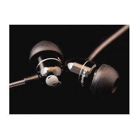 EarBombz A-Bombz High Performance In-Ear Headphones BLACK