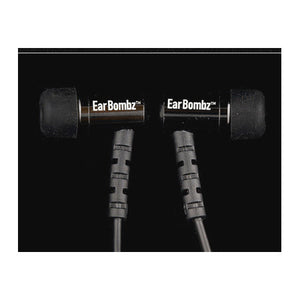 EarBombz Pro-Mic-Black-Dr Pro Series Studio Quality In-Ear Monitors with Mic